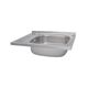 Кухонная мойка Brinex 6050-R 0,6 мм Satin (BRIN6050RSAT06), фото , зображення 4 | SNABZHENIE.com.ua Кухонная мойка Brinex 6050-R 0,6 мм Satin (BRIN6050RSAT06), фото , зображення 4 | SNABZHENIE.com.ua