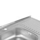 Кухонная мойка Brinex 6080-L 0,6 мм Satin (BRIN6080LSAT06), фото , зображення 5 | SNABZHENIE.com.ua Кухонная мойка Brinex 6080-L 0,6 мм Satin (BRIN6080LSAT06), фото , зображення 5 | SNABZHENIE.com.ua