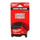 Рулетка WIDE BLADE MILWAUKEE (Gen2), 5м (35мм), фото , изображение 3 | SNABZHENIE.com.ua Рулетка WIDE BLADE MILWAUKEE (Gen2), 5м (35мм), фото , изображение 3 | SNABZHENIE.com.ua