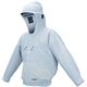 Куртка акумуляторна Makita LXT/CXT, 10.8-18В, з вентиляцією, поліестер, розміт L, білий, 0.41кг, фото  | SNABZHENIE.com.ua Куртка акумуляторна Makita LXT/CXT, 10.8-18В, з вентиляцією, поліестер, розміт L, білий, 0.41кг, фото  | SNABZHENIE.com.ua
