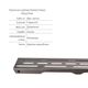 Комплект Qtap Taurus FD800 (PVD) Линейный трап из нержавеющей стали с сухим затвором 800 мм, фото , зображення 4 | SNABZHENIE.com.ua Комплект Qtap Taurus FD800 (PVD) Линейный трап из нержавеющей стали с сухим затвором 800 мм, фото , зображення 4 | SNABZHENIE.com.ua