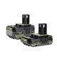 Набір акумуляторів Ryobi ONE+ RB18242X 18В 1х2А·год 1х4А·год, фото , зображення 5 | SNABZHENIE.com.ua Набір акумуляторів Ryobi ONE+ RB18242X 18В 1х2А·год 1х4А·год, фото , зображення 5 | SNABZHENIE.com.ua