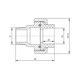 Американка PPR Blue Ocean 63х2" НР, фото , изображение 2 | SNABZHENIE.com.ua Американка PPR Blue Ocean 63х2" НР, фото , изображение 2 | SNABZHENIE.com.ua