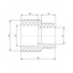 Муфта PPR Blue Ocean 90х75 редукционная, фото , изображение 2 | SNABZHENIE.com.ua Муфта PPR Blue Ocean 90х75 редукционная, фото , изображение 2 | SNABZHENIE.com.ua