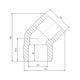 Уголок PPR Blue Ocean 110, 45°, фото , изображение 2 | SNABZHENIE.com.ua Уголок PPR Blue Ocean 110, 45°, фото , изображение 2 | SNABZHENIE.com.ua