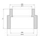 Муфта PPR Thermo Alliance 90х75, фото , зображення 2 | SNABZHENIE.com.ua Муфта PPR Thermo Alliance 90х75, фото , зображення 2 | SNABZHENIE.com.ua