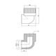 Уголок PPR Thermo Alliance 25х3/4" ВР, фото , изображение 2 | SNABZHENIE.com.ua Уголок PPR Thermo Alliance 25х3/4" ВР, фото , изображение 2 | SNABZHENIE.com.ua