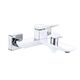 Смеситель для ванны Qtap Presto (c душевым гарнитуром) QTPRE259CRW45579 Chrome/White, фото  | SNABZHENIE.com.ua Смеситель для ванны Qtap Presto (c душевым гарнитуром) QTPRE259CRW45579 Chrome/White, фото  | SNABZHENIE.com.ua