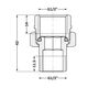 Сгон-американка Thermo Alliance Base 1/2"ВН никель, прямой SD190W15, фото , изображение 2 | SNABZHENIE.com.ua Сгон-американка Thermo Alliance Base 1/2"ВН никель, прямой SD190W15, фото , изображение 2 | SNABZHENIE.com.ua
