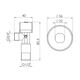 Кран приборный шаровой Арко Thermo Alliance Standart 1/2"Н х 3/4"Н SF340W1520, фото , изображение 2 | SNABZHENIE.com.ua Кран приборный шаровой Арко Thermo Alliance Standart 1/2"Н х 3/4"Н SF340W1520, фото , изображение 2 | SNABZHENIE.com.ua