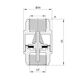 Обратний клапан Thermo Alliance Forte 1/2"ВВ никелированный с латунным штоком TAF240W15, фото , зображення 2 | SNABZHENIE.com.ua Обратний клапан Thermo Alliance Forte 1/2"ВВ никелированный с латунным штоком TAF240W15, фото , зображення 2 | SNABZHENIE.com.ua