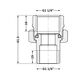 Сгон-американка Thermo Alliance Standart 1 1/4"ВН никель, прямой TAS190W32, фото , изображение 2 | SNABZHENIE.com.ua Сгон-американка Thermo Alliance Standart 1 1/4"ВН никель, прямой TAS190W32, фото , изображение 2 | SNABZHENIE.com.ua
