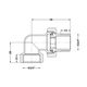 Сгон-американка Thermo Alliance Standart 3/4"ВН никель, угловой TAS191W20, фото , изображение 2 | SNABZHENIE.com.ua Сгон-американка Thermo Alliance Standart 3/4"ВН никель, угловой TAS191W20, фото , изображение 2 | SNABZHENIE.com.ua