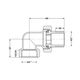 Сгон-американка Thermo Alliance Standart 1"ВН никель, угловой TAS191W25, фото , изображение 2 | SNABZHENIE.com.ua Сгон-американка Thermo Alliance Standart 1"ВН никель, угловой TAS191W25, фото , изображение 2 | SNABZHENIE.com.ua