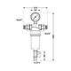 Фильтр самопромывной Thermo Alliance Standart 3/4" тонкой очистки, пластиковая колба TAS128W20, фото , зображення 2 | SNABZHENIE.com.ua Фильтр самопромывной Thermo Alliance Standart 3/4" тонкой очистки, пластиковая колба TAS128W20, фото , зображення 2 | SNABZHENIE.com.ua