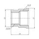 Муфта редукционная SD Forte 1/2"х3/8" ВВ SF357159, фото , зображення 2 | SNABZHENIE.com.ua Муфта редукционная SD Forte 1/2"х3/8" ВВ SF357159, фото , зображення 2 | SNABZHENIE.com.ua