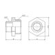 Ниппель редукционный SD Forte 3/8"х1/4" SF35996, фото , зображення 2 | SNABZHENIE.com.ua Ниппель редукционный SD Forte 3/8"х1/4" SF35996, фото , зображення 2 | SNABZHENIE.com.ua