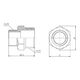 Ниппель редукционный SD Forte 1/2"х3/8" SF359159, фото , изображение 2 | SNABZHENIE.com.ua Ниппель редукционный SD Forte 1/2"х3/8" SF359159, фото , изображение 2 | SNABZHENIE.com.ua