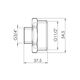 Ниппель редукционный SD Forte 1" 1/2х3/4" SF3594020, фото , изображение 2 | SNABZHENIE.com.ua Ниппель редукционный SD Forte 1" 1/2х3/4" SF3594020, фото , изображение 2 | SNABZHENIE.com.ua