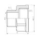 Переход SD Forte 3/4"х1/2" ВН SF3602015, фото , изображение 2 | SNABZHENIE.com.ua Переход SD Forte 3/4"х1/2" ВН SF3602015, фото , изображение 2 | SNABZHENIE.com.ua