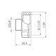 Переход SD Forte 1" 1/2х3/4" ВН SF3604020, фото , изображение 2 | SNABZHENIE.com.ua Переход SD Forte 1" 1/2х3/4" ВН SF3604020, фото , изображение 2 | SNABZHENIE.com.ua