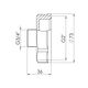 Переход SD Forte 2"х3/4" ВН SF3605020, фото , изображение 2 | SNABZHENIE.com.ua Переход SD Forte 2"х3/4" ВН SF3605020, фото , изображение 2 | SNABZHENIE.com.ua