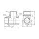 Тройник SD Forte 3/4" ВНН SF36520, фото , изображение 2 | SNABZHENIE.com.ua Тройник SD Forte 3/4" ВНН SF36520, фото , изображение 2 | SNABZHENIE.com.ua