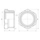 Футорка SD Forte 1"х3/4" НВ SF3742520, фото , изображение 2 | SNABZHENIE.com.ua Футорка SD Forte 1"х3/4" НВ SF3742520, фото , изображение 2 | SNABZHENIE.com.ua