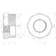 Футорка SD Forte 1" 1/2х3/4" НВ SF3744020, фото , изображение 2 | SNABZHENIE.com.ua Футорка SD Forte 1" 1/2х3/4" НВ SF3744020, фото , изображение 2 | SNABZHENIE.com.ua