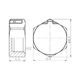 Заглушка SD Forte 1/2" ВР хром  SF352H15, фото , изображение 2 | SNABZHENIE.com.ua Заглушка SD Forte 1/2" ВР хром  SF352H15, фото , изображение 2 | SNABZHENIE.com.ua