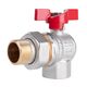 Кран шаровой "Американка" SD Plus угловой 3/4" ВН SD222W20, фото  | SNABZHENIE.com.ua Кран шаровой "Американка" SD Plus угловой 3/4" ВН SD222W20, фото  | SNABZHENIE.com.ua