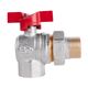 Кран шаровой "Американка" SD Plus угловой 3/4" ВН SD222W20, фото , изображение 3 | SNABZHENIE.com.ua Кран шаровой "Американка" SD Plus угловой 3/4" ВН SD222W20, фото , изображение 3 | SNABZHENIE.com.ua