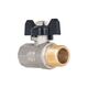 Кран шаровой SD Plus 1/2" ВН для воды (бабочка) SD607W15, фото , изображение 3 | SNABZHENIE.com.ua Кран шаровой SD Plus 1/2" ВН для воды (бабочка) SD607W15, фото , изображение 3 | SNABZHENIE.com.ua