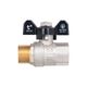 Кран шаровой SD Plus 1/2" ВН для воды (бабочка) SD607W15, фото , изображение 4 | SNABZHENIE.com.ua Кран шаровой SD Plus 1/2" ВН для воды (бабочка) SD607W15, фото , изображение 4 | SNABZHENIE.com.ua