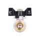 Кран шаровой SD Plus 1/2" НН для воды (бабочка) SD606W15, фото , изображение 7 | SNABZHENIE.com.ua Кран шаровой SD Plus 1/2" НН для воды (бабочка) SD606W15, фото , изображение 7 | SNABZHENIE.com.ua