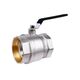 Кран шаровой SD Plus 4" ВР для воды (рычаг) SD600W100, фото  | SNABZHENIE.com.ua Кран шаровой SD Plus 4" ВР для воды (рычаг) SD600W100, фото  | SNABZHENIE.com.ua