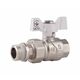 Кран шаровой "Американка" SD Forte 1" с антипротечкой прямой SF222W25, фото  | SNABZHENIE.com.ua Кран шаровой "Американка" SD Forte 1" с антипротечкой прямой SF222W25, фото  | SNABZHENIE.com.ua