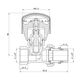 Кран радиаторный SD Forte Powerful 1/2" ВН с антипротечкой прямой SF230W15 SF230W15, фото , зображення 2 | SNABZHENIE.com.ua Кран радиаторный SD Forte Powerful 1/2" ВН с антипротечкой прямой SF230W15 SF230W15, фото , зображення 2 | SNABZHENIE.com.ua