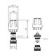 Кран термостатический SD Forte 1/2"х3/4" для коллектора SFE009, фото , изображение 2 | SNABZHENIE.com.ua Кран термостатический SD Forte 1/2"х3/4" для коллектора SFE009, фото , изображение 2 | SNABZHENIE.com.ua