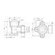 Уголок обжимной настенный SD Forte 16х1/2" ВР SF179W1615, фото , зображення 2 | SNABZHENIE.com.ua Уголок обжимной настенный SD Forte 16х1/2" ВР SF179W1615, фото , зображення 2 | SNABZHENIE.com.ua