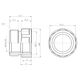 Муфта обжимная SD Forte 20х1/2" В SF171W2015, фото , изображение 2 | SNABZHENIE.com.ua Муфта обжимная SD Forte 20х1/2" В SF171W2015, фото , изображение 2 | SNABZHENIE.com.ua
