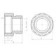 Муфта обжимная SD Forte 20х3/4" В SF171W2020, фото , изображение 2 | SNABZHENIE.com.ua Муфта обжимная SD Forte 20х3/4" В SF171W2020, фото , изображение 2 | SNABZHENIE.com.ua