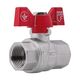 Кран шаровой SD Forte 1/2" ВР для воды (бабочка) SF602W15, фото  | SNABZHENIE.com.ua Кран шаровой SD Forte 1/2" ВР для воды (бабочка) SF602W15, фото  | SNABZHENIE.com.ua