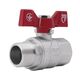 Кран шаровой SD Forte 3/4" ВН для воды (бабочка) SF607W20, фото  | SNABZHENIE.com.ua Кран шаровой SD Forte 3/4" ВН для воды (бабочка) SF607W20, фото  | SNABZHENIE.com.ua