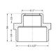Ниппель SD Plus 1 1/2"х1" НР SD4084025, фото , изображение 2 | SNABZHENIE.com.ua Ниппель SD Plus 1 1/2"х1" НР SD4084025, фото , изображение 2 | SNABZHENIE.com.ua