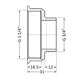 Переход SD Plus 1 1/4"х3/4" ВН SD4093220, фото , изображение 2 | SNABZHENIE.com.ua Переход SD Plus 1 1/4"х3/4" ВН SD4093220, фото , изображение 2 | SNABZHENIE.com.ua