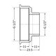 Переход SD Plus 1/2"х1/2" ВН SD4091515, фото , изображение 2 | SNABZHENIE.com.ua Переход SD Plus 1/2"х1/2" ВН SD4091515, фото , изображение 2 | SNABZHENIE.com.ua