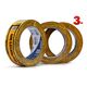 Малярная лента (скотч) 25мм х 50м Blue Dolphin WASHI XF7 рисовая бумага 3 шт, фото , изображение 2 | SNABZHENIE.com.ua Малярная лента (скотч) 25мм х 50м Blue Dolphin WASHI XF7 рисовая бумага 3 шт, фото , изображение 2 | SNABZHENIE.com.ua