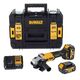 Шлифмашина угловая - болгарка аккумуляторная бесщёточная DeWALT DCG407M2T, фото , изображение 7 | SNABZHENIE.com.ua