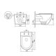 Унитаз подвесной Robin Ultra Quiet 490×365×325 мм, Anthracite, с сиденьем Slim Duroplast / Soft-close / Quick Release QT13332381АSAN Qtap, фото , изображение 2 | SNABZHENIE.com.ua Унитаз подвесной Robin Ultra Quiet 490×365×325 мм, Anthracite, с сиденьем Slim Duroplast / Soft-close / Quick Release QT13332381АSAN Qtap, фото , изображение 2 | SNABZHENIE.com.ua